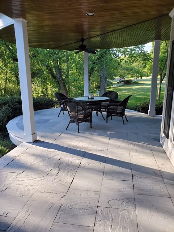 Landscape project portfolio example