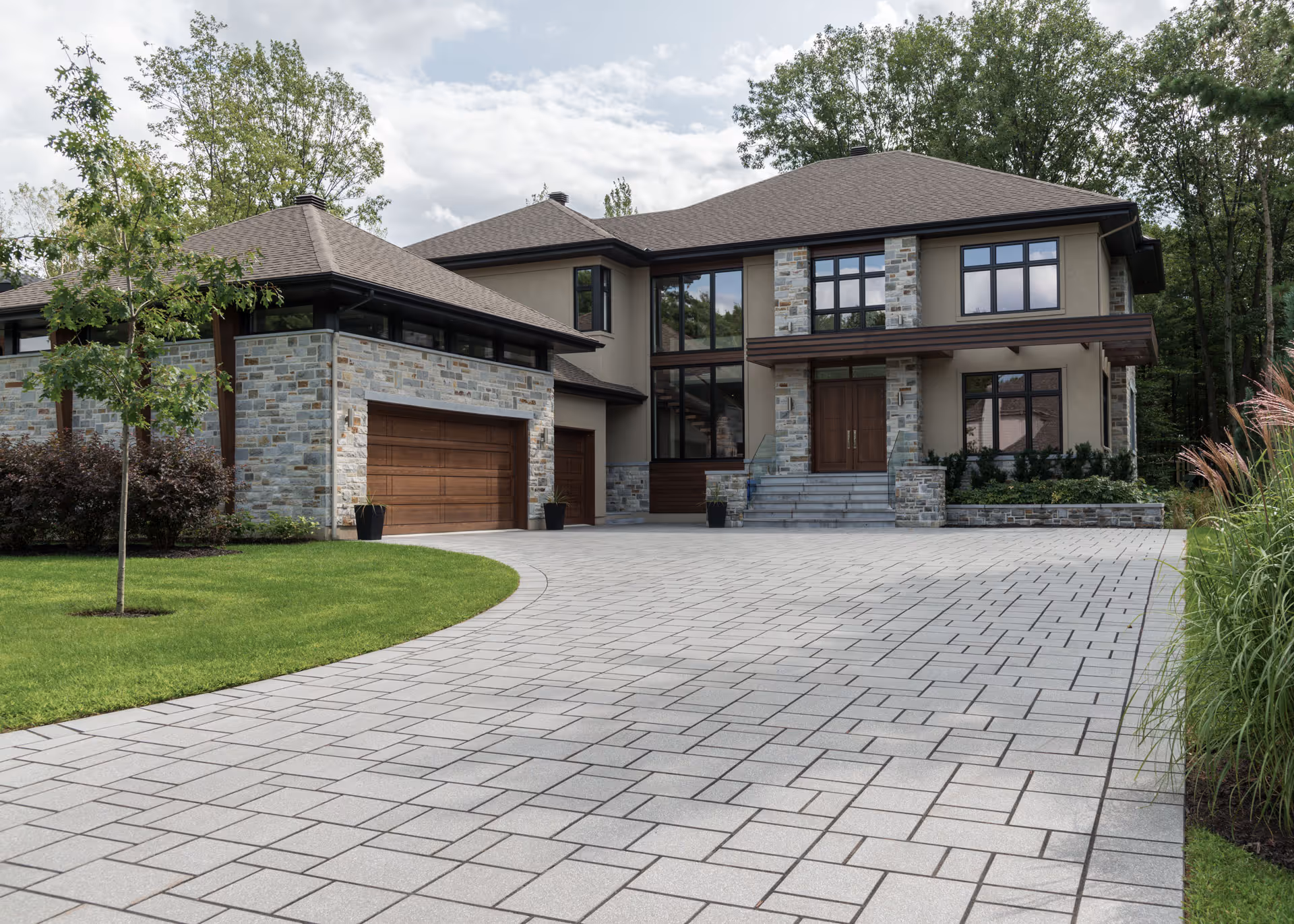 Landscape materials and outdoor project